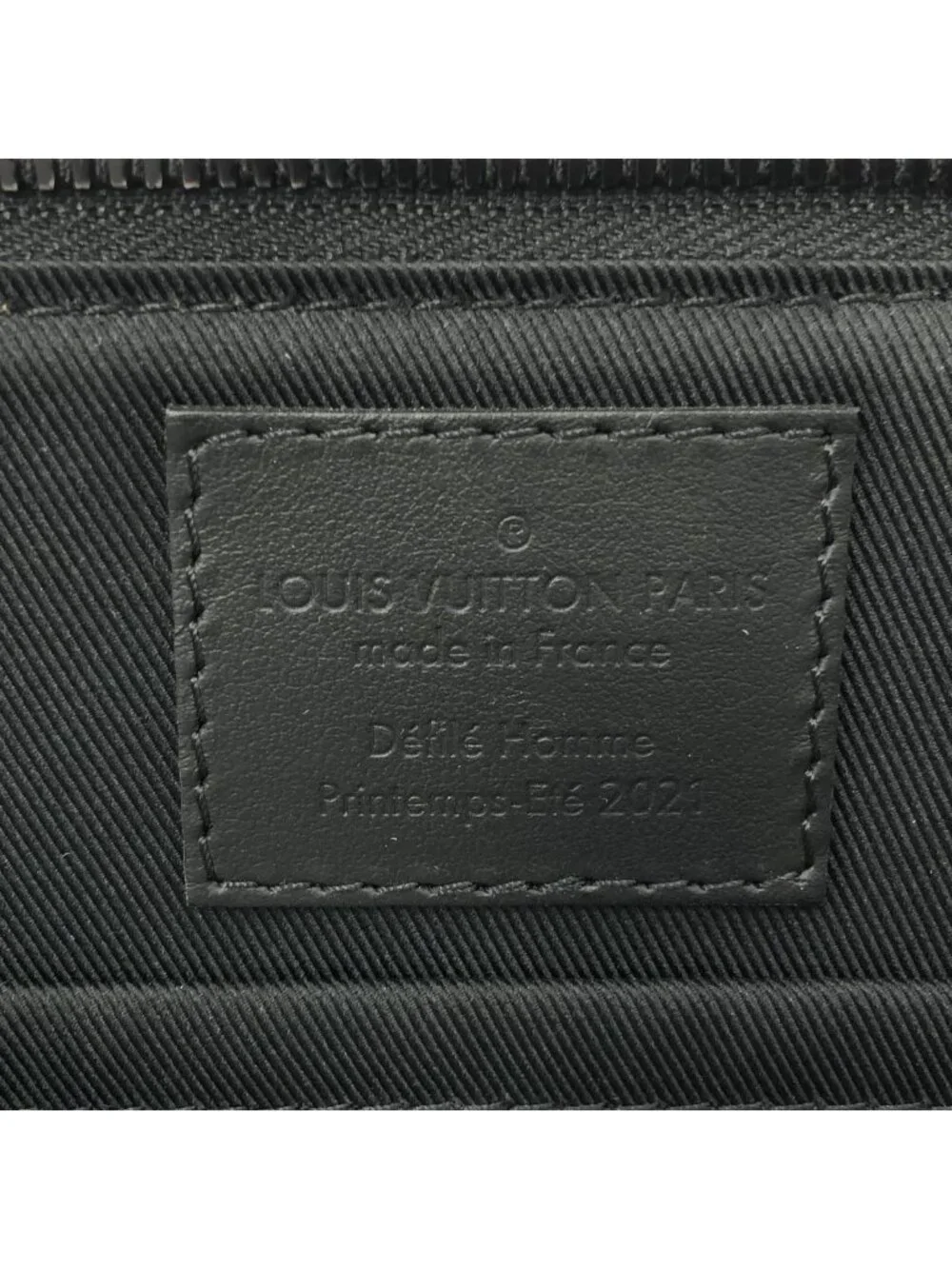Louis Vuitton Damier Distended City Keepall Shoulder Bag Black